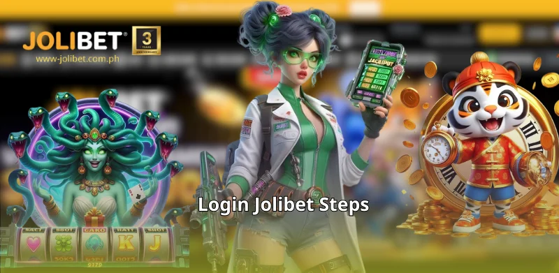 Instructions on how to login Jolibet