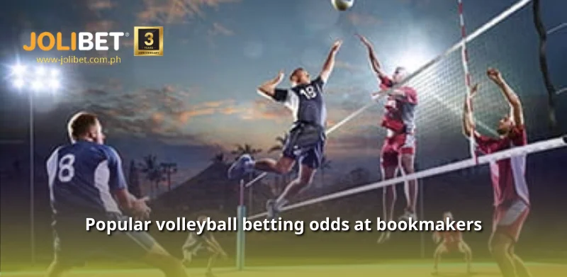 Popular volleyball betting odds at bookmakers